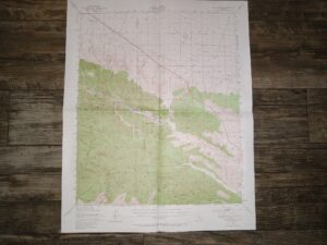 Map of San Antonio, California (21″x17″) (1942) ~ Unknown Cartographer