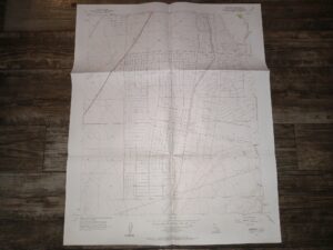 Map of Hesperia California (27″x22″) (1956)