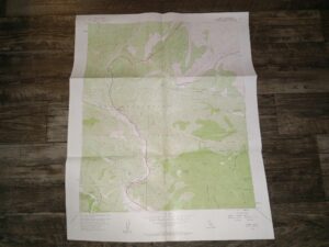 Map of Cajon, California (27″x22″) (1956) ~ Unknown Cartographer