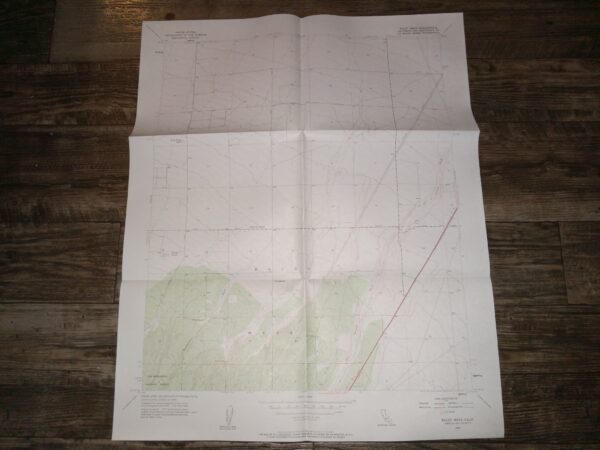 Map of Baldy Mesa, California (1956)