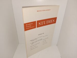 Brigham young University Studies: Vol. 6, N0. 2, Winter 1965 (1965)