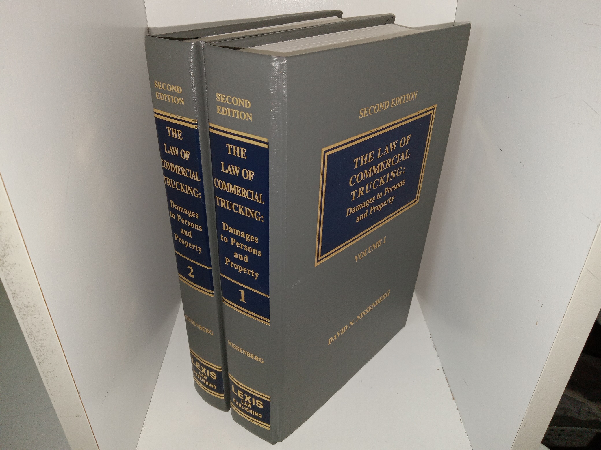 The Law of Commercial Trucking 2 Vol. Set (1998) ~ by David N. Nissenberg