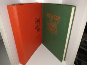 2 LDS Song Books: Sing with Me: Songs for Children / Pioneer Songs (See Details)