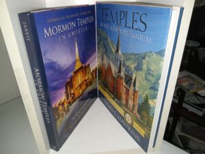 2 LDS Books about Temples: Mormon Temples in America: Stories of Faith and Inspiration / Temples of the New Millennium (See Details)