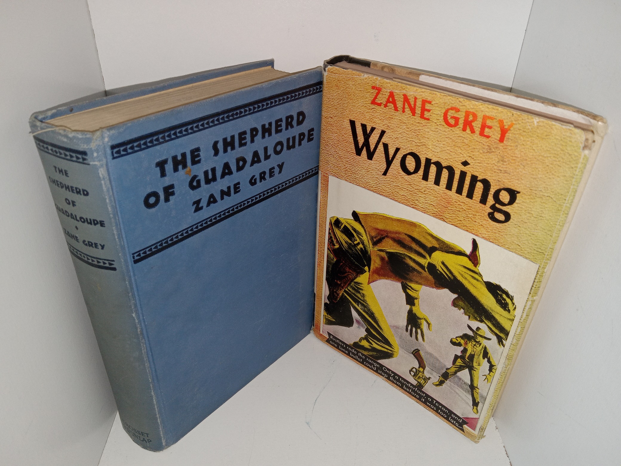 2 Western Novels by Zane Grey: The Shepherd of Guadaloupe / Wyoming (See Details)