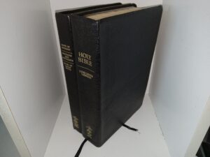 LDS, Black Leather Holy Bible: King James Version and Triple Combination (1992)