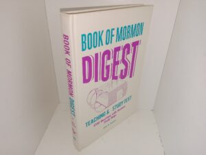 Book of Mormon Digest: Teaching & Study Text, 1700 Questions with Answers Study Helps (Name Stamped Inside is LDS Author Allan K. Burgess) (Ex-Library) (1970) ~ by John D. Hawkes