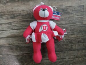 University of Utah Cheerleader Bear Plushie