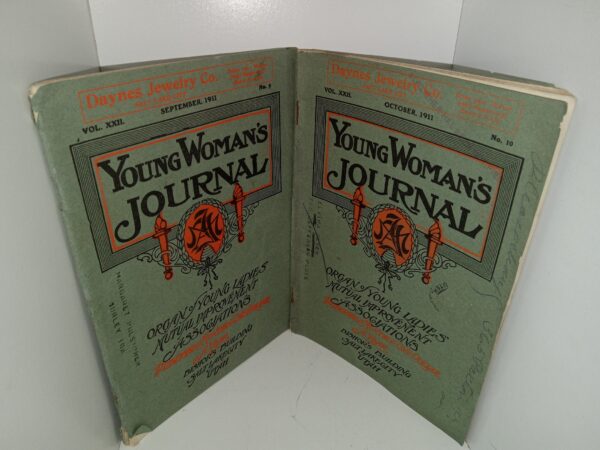 2 Issues of Young Woman’s Journal for the Year of 1911 (See Details)