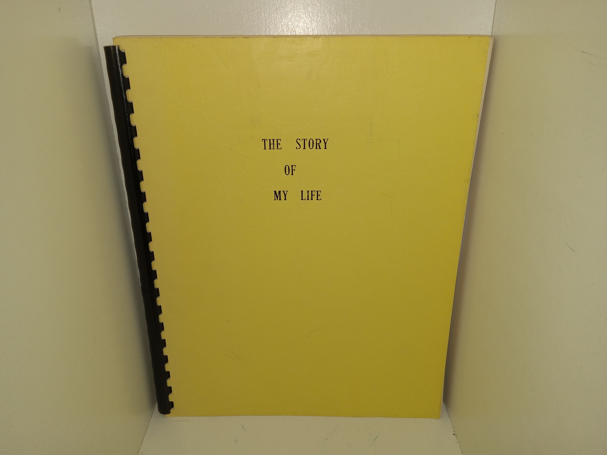 The Story of My Life (1978) ~ by William Palmer Rynders