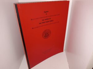 Register of The Papers of The Philip Blair Family (1979) ~ Edited by Margery W. Ward