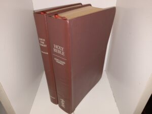 2 LDS, Church Employee Edition, Brown Leather Books: Holy Bible / Jesus the Christ (See Details)