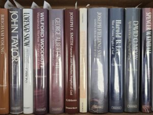 Prophet Series – Joseph Smith, Brigham Young, John Taylor, Lorenzo Snow, Wilford Woodruff, Joseph F. Smith, Heber J. Grant, George Albert Smith, Joseph Fielding Smith, David O. McKay, Harold B. Lee, Spencer W. Kimball, Ezra Taft Benson, Howard W. Hunter — Set of 13 Volumes — 8 Books Signed by the Author