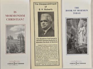 3 Pamphlets About Mormonism