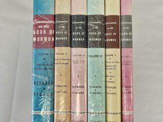Commentary on the Book of Mormon -- George Reynolds & Janne M. Sjodahl -- 7 Volume Set --  [Most Volumes New in Plastic]