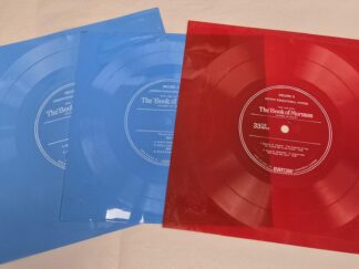 Records 1-3 -- Church Educational System For Use with The Book of Mormon --- 3 Thin Vinyl Records 33 1/3 RPM