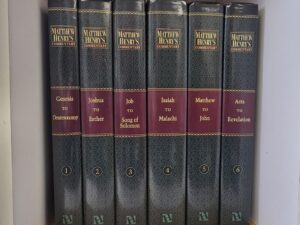 1991 — Matthew Henry’s Commentary — Five Volume Hardcover Set
