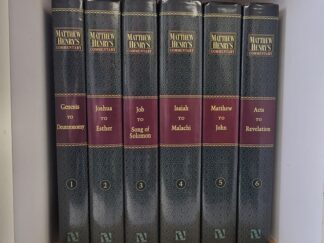 1991 --- Matthew Henry's Commentary --- Five Volume Hardcover Set