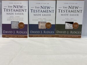 Your Study of the New Testament Made Easier Set – David J. Ridges – Paperback – 2022
