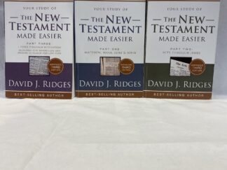 Your Study of the New Testament Made Easier Set - David J. Ridges - Paperback - 2022