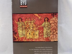 Brigham Young University Studies Volume 49 Number 1 – BYU – Paperback – 2010