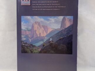 Brigham Young University Studies Quarterly Volume 56 Number 3 – BYU – Paperback – 2017