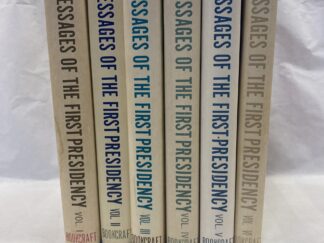 Messages of the First Presidency 6 Volume Set - Compiled by James R. Clark - Hardcover with dust jacket - 1975, 1965, 1966, and 1971