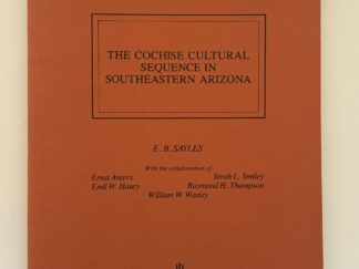The Cochise Cultural Sequence in Southeastern Arizona (1983)