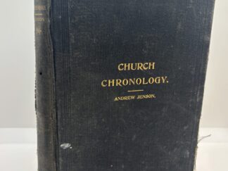 Church Chronology  ~ by Andrew Jenson