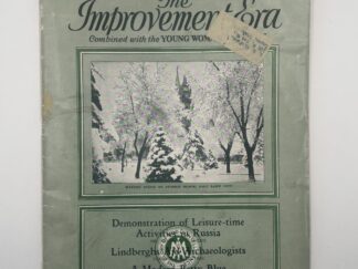 Improvement Era: Vol. 33-41, No. 3, January 1930