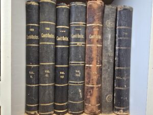 1884-1890 — The Contributor — Volumes 5 – 11 — LDS Periodical — Partial Collection of 7 Volumes