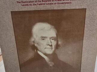 “The Little Republics” The Restoration of the Balance of Power at the Local Levels vs. the Federal Levels of Government — M. Samuel Sherwood