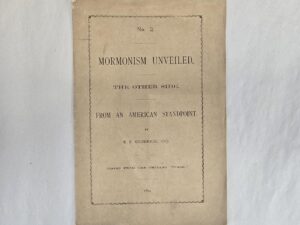 1884 — Mormonism Unveiled — The Other Side — From An American Standpoint — No. 2. — E. S. Goodrich