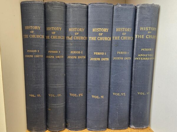 History of the Church [LDS] — Partial Set: Volumes 2-7 & Index Volume — Just Missing Vol. 1.