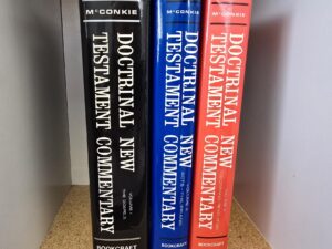 Doctrinal New Testament Commentary — 3 Volume Set — Bruce R. McConkie — Very Nice Clean Set in Hardcover