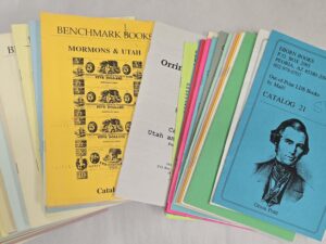 Bundle — 52 Old Bookstore Catalogs of LDS (Mormon) Books