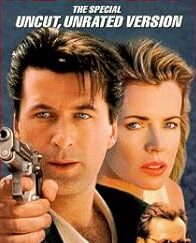Used VHS Tape — Getaway — Starring Alec Baldwin, Kim Bassinger, James Woods, etc….