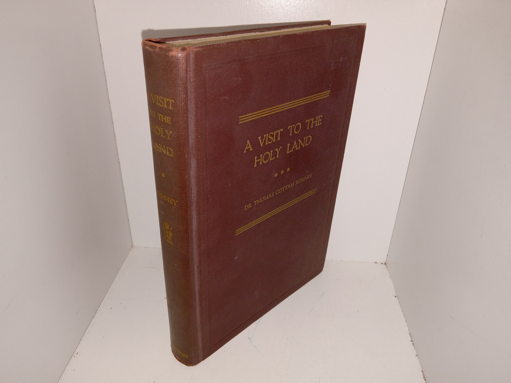 A Visit to the Holy Land (1940) ~ by Dr. Thomas Cottam Romney