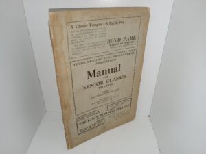 Manual for Senior Classes: 1914-1915: Subject: The Vocations of Man (1914)