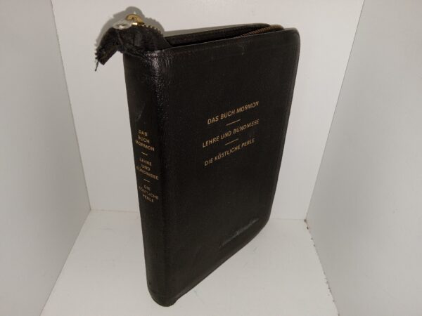 German, LDS Triple Combination w/ a Zipper Seal (1995)