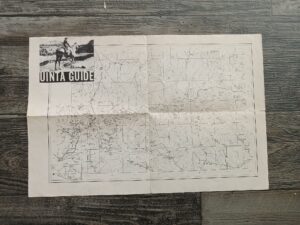 Uinta Guide (Map) (Unknown Publishing Date) ~ Unknown Cartographer