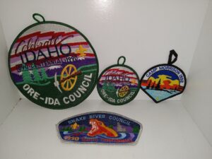 4 Idaho Scout Patches