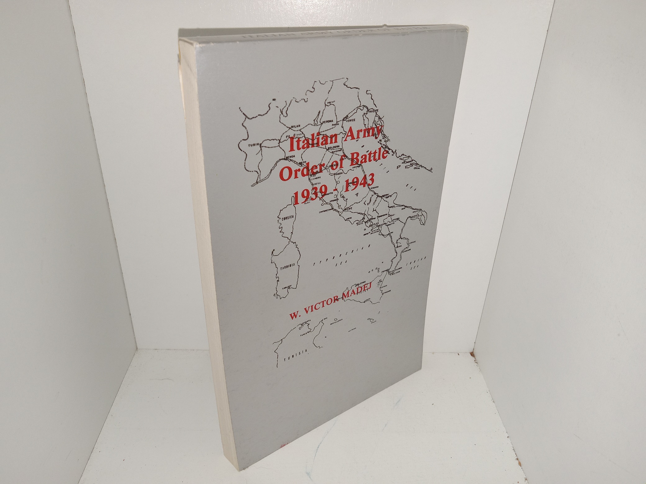 Italian Army Order of Battle 1939 – 1943 (1981) ~ Edited by W. Victor Madej