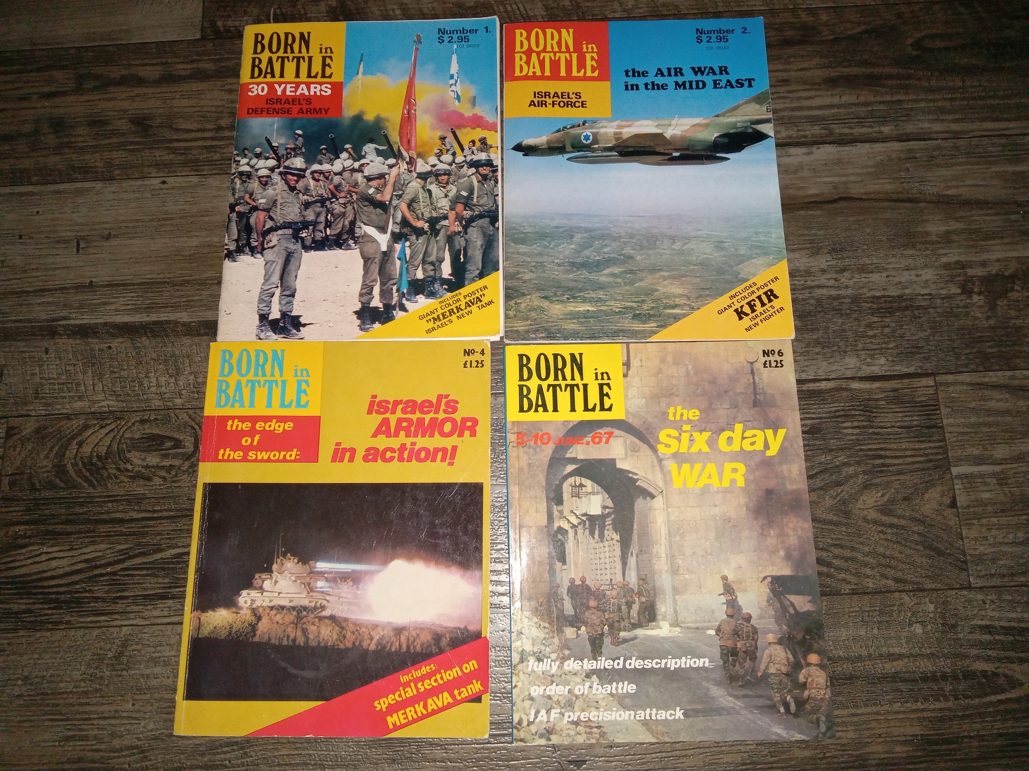 4 Issues of Born in Battle (See Details)