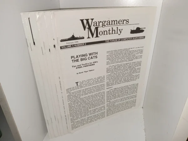 9 Issues of Wargamers Monthly (See Details)