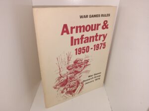 War Games Rules: Armour & Infantry 1950-1975: War Games, Research Group January 1975 (1975) ~ by War Games Research Group