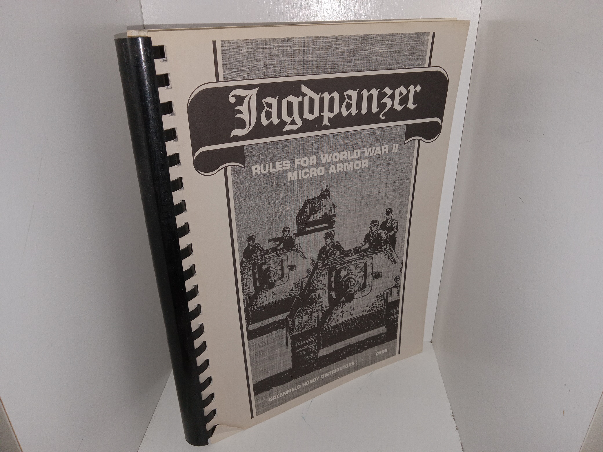 Jagdpanzer: Rules for World War II Micro Armor (1990) ~ Unknown Publishing Date