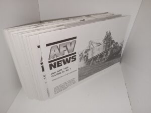 18 Issues of AFV News from 1995-2000