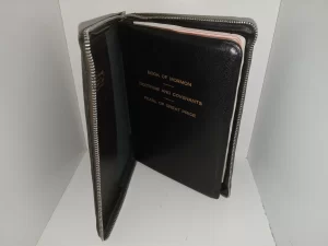 LDS, Black Vinyl, Triple Combination w/ Zippered Case (1964)