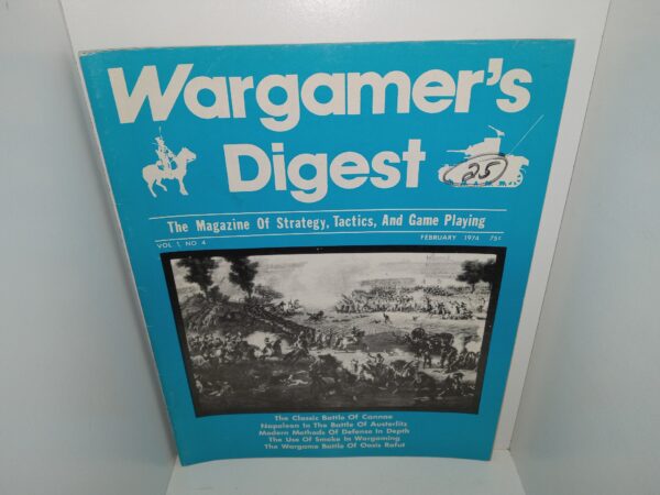 Wargamer’s Digest: The Magazine Of Strategy, Tactics, And game playing: Vol. 1, No. 4, February 1974 (1974)